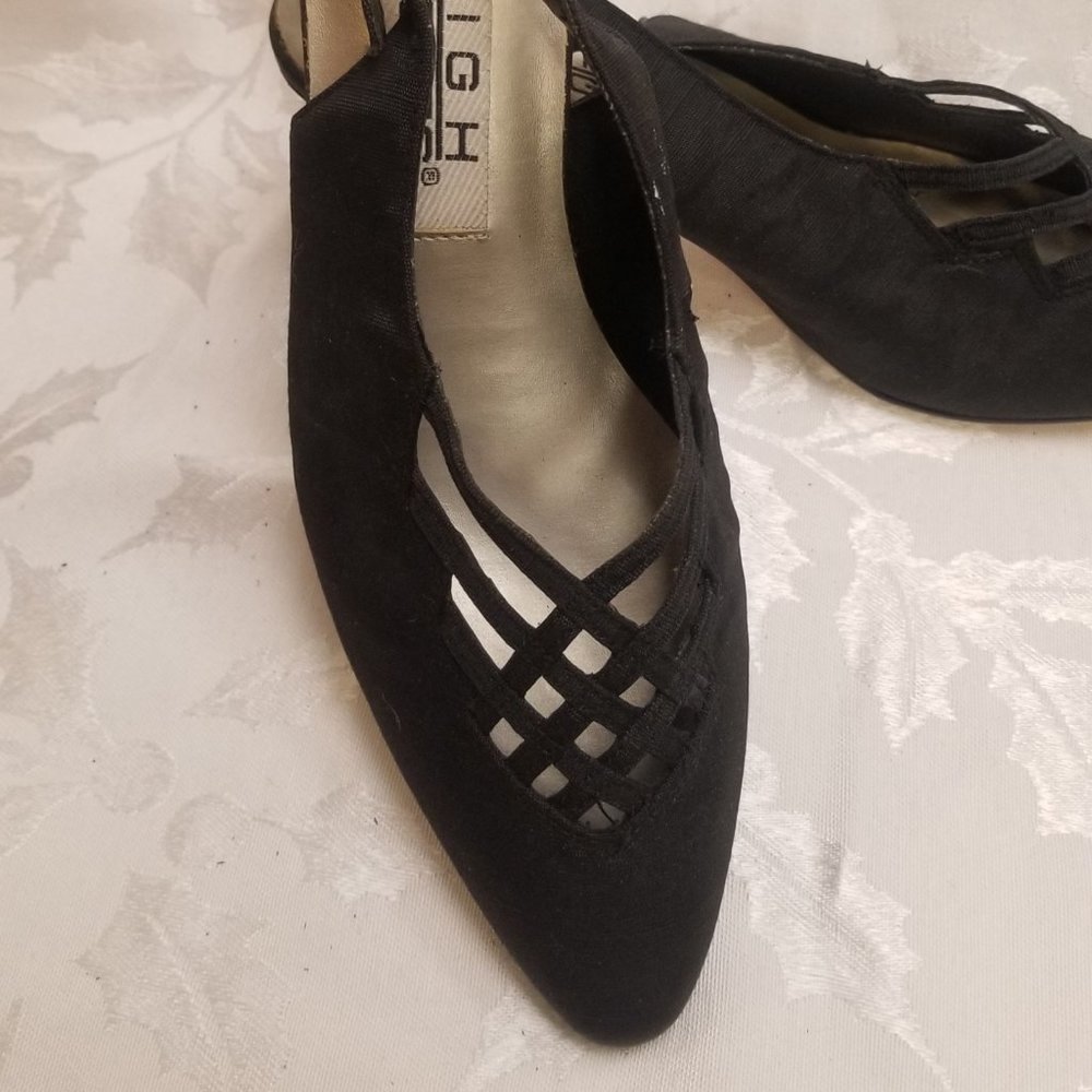 Sz 6.5 Womens Black High Lights Pumps